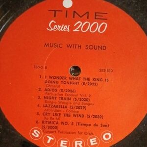 Series 2000 Red Vinyl Record